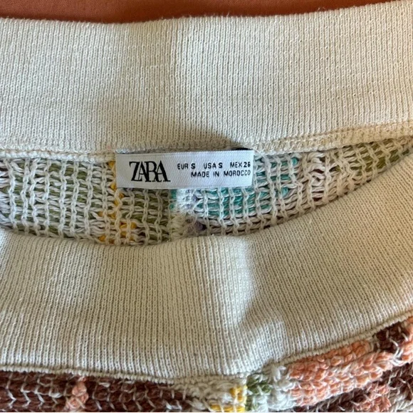 Zara Crochet Flare Pants - Rare - Picture 8 of 11